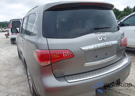 2012 Infiniti Qx56 from USA, damaged, VIN JN8AZ2NE2C9015484
